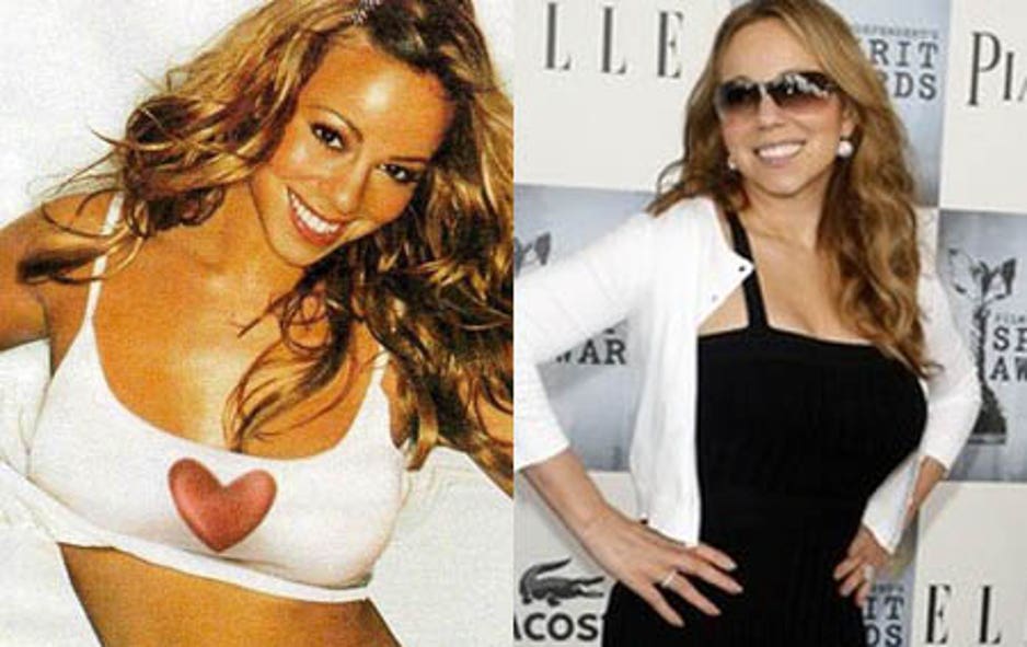mariah carey boob fake The duggars nude